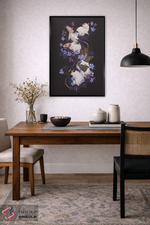 تابلو دکوراتیو هماهنگی اثر نورا پوتوورا - D6B