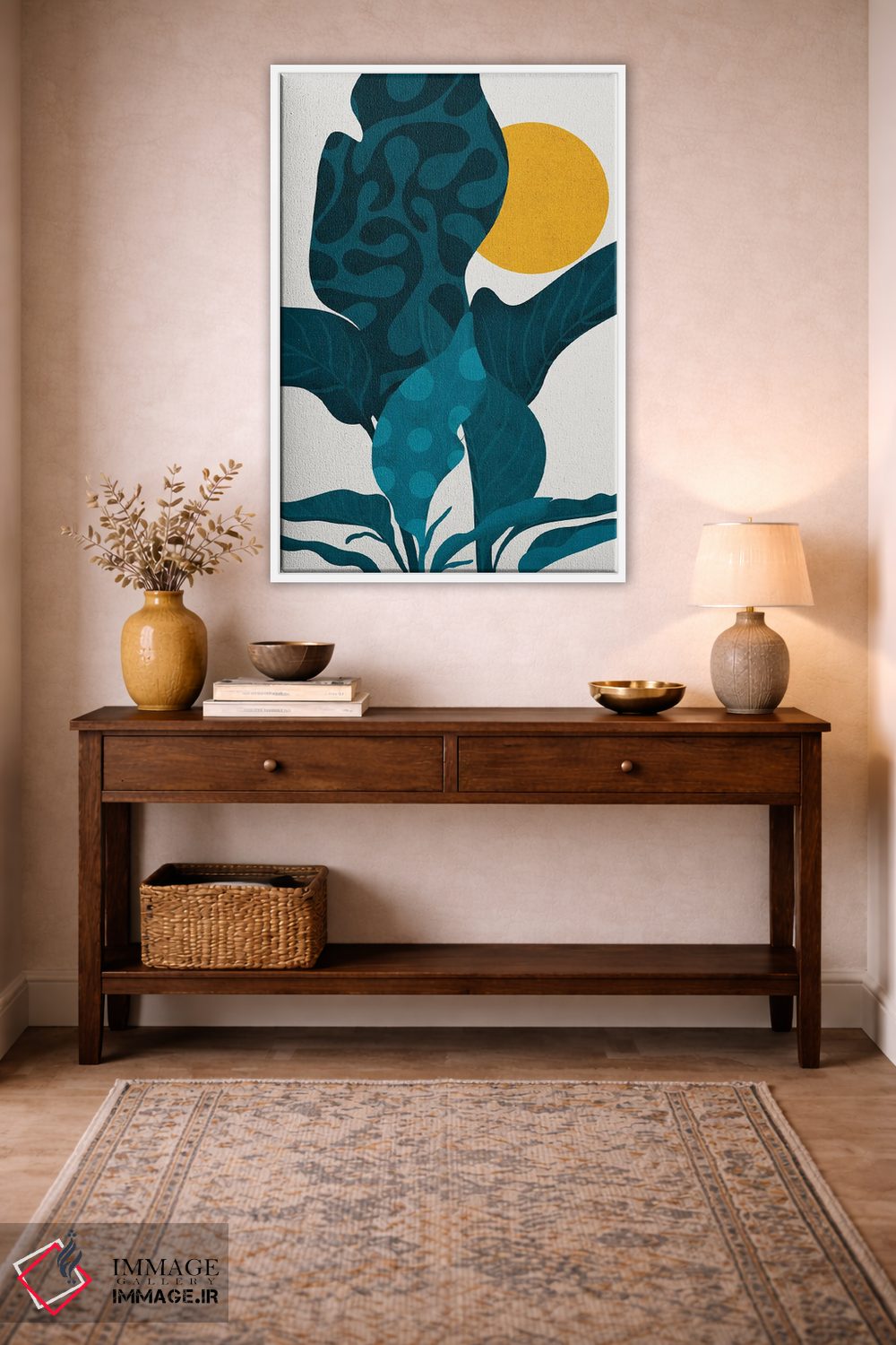 تابلو مینیمال زندگی اثر رینا نوریگا - D3W