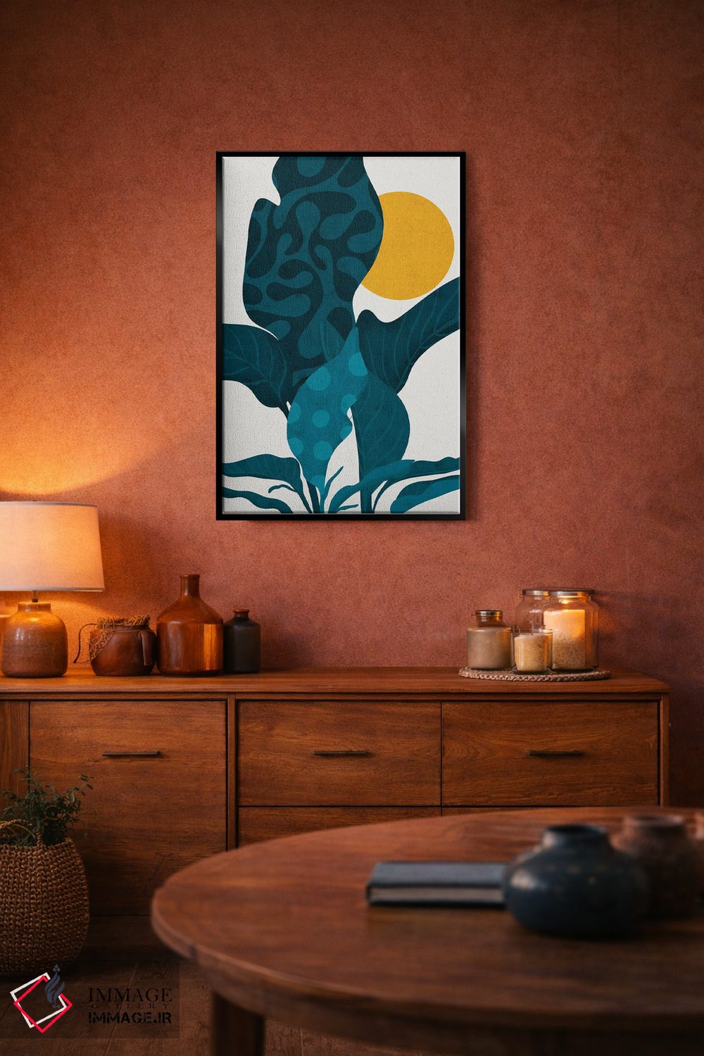 تابلو مینیمال زندگی اثر رینا نوریگا - D5B