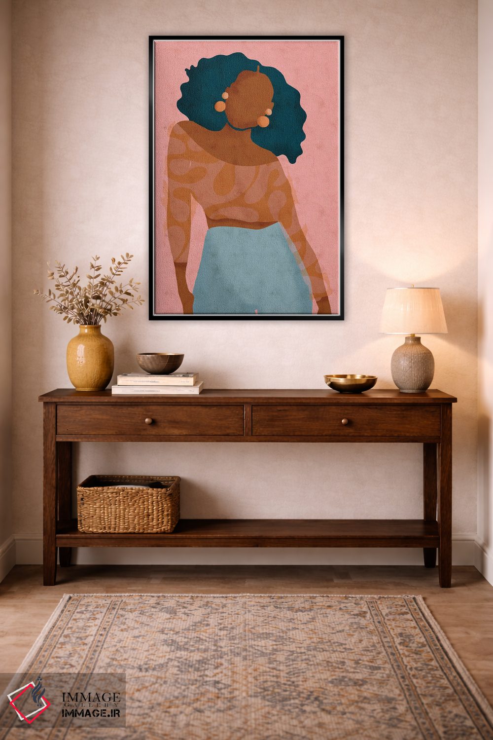 تابلو مینیمال حال و هوا اثر رینا نوریگا - D3B