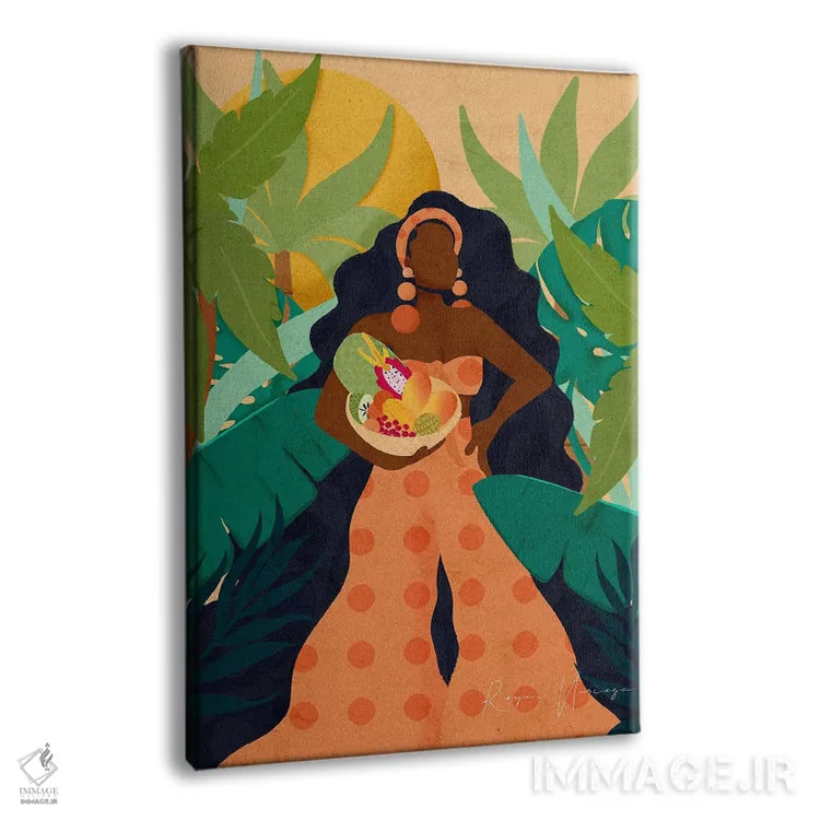 تابلو دکوراتیو میوه های جنوب فلوریدا ۲ اثر رینا نوریگا - نمای پرسپکتیو محصول