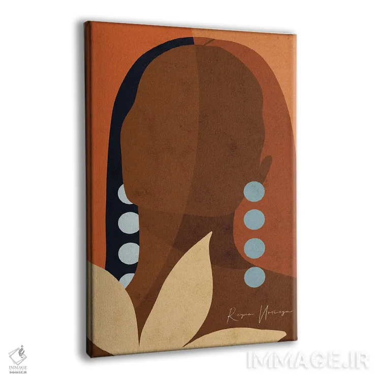 تابلو دکوراتیو سر برآوردن اثر رینا نوریگا - نمای پرسپکتیو محصول