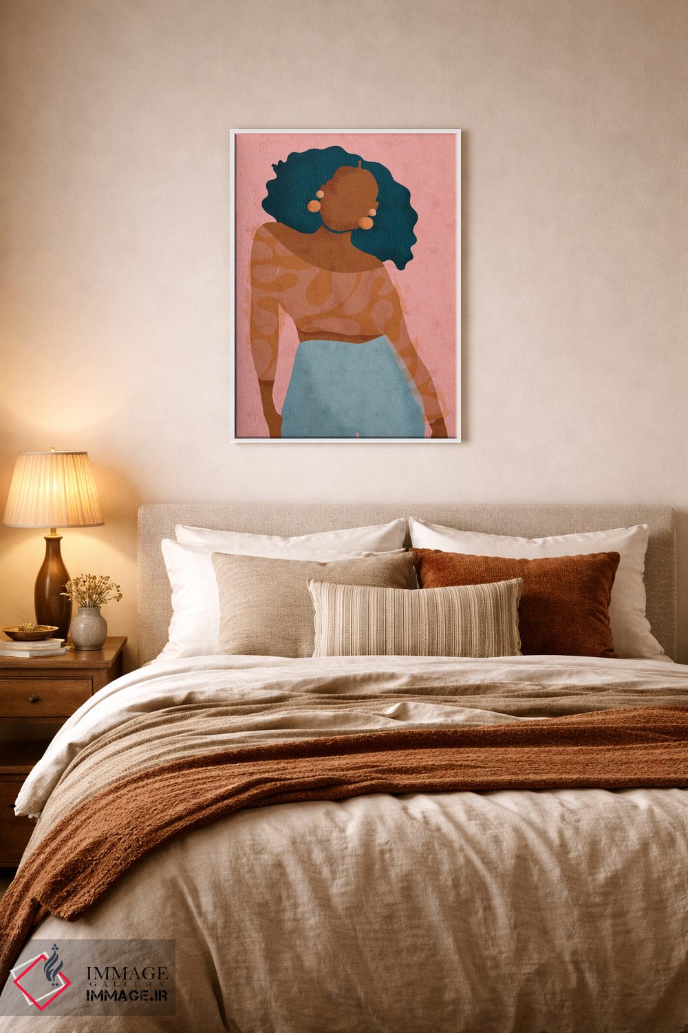 تابلو مینیمال حال و هوا اثر رینا نوریگا - D6W