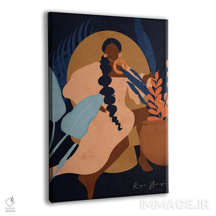 تابلو دکوراتیو آزول اثر رینا نوریگا - نمای پرسپکتیو محصول