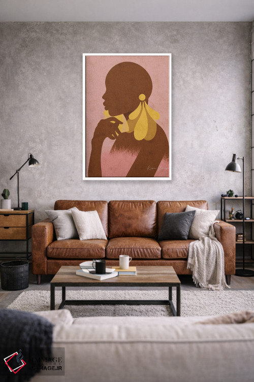 تابلو دکوراتیو زندگی نرم و آرام اثر رینا نوریگا - D1W