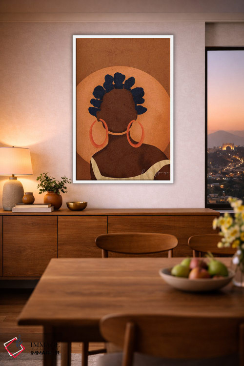 تابلو مینیمال منباورا اثر رینا نوریگا - D1W