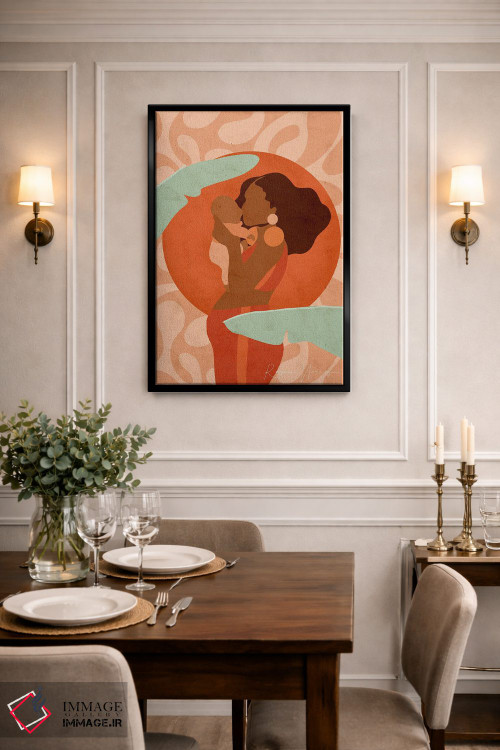 تابلو دکوراتیو نشئه پس از زایمان اثر رینا نوریگا - D2B