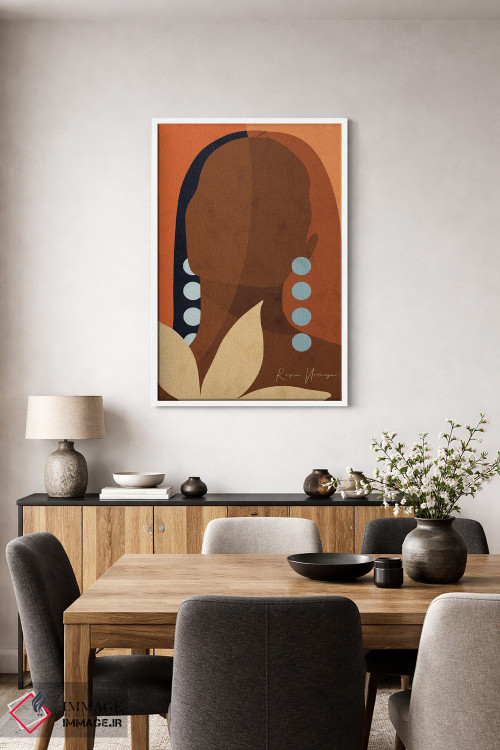 تابلو دکوراتیو سر برآوردن اثر رینا نوریگا - D3W