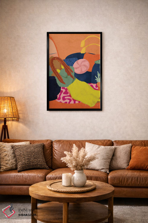 تابلو دکوراتیو در خانه امن اثر رینا نوریگا - D5B