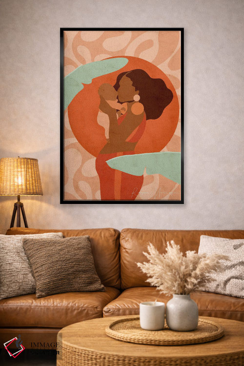 تابلو دکوراتیو نشئه پس از زایمان اثر رینا نوریگا - D4B