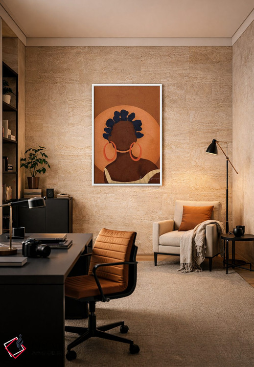 تابلو مینیمال منباورا اثر رینا نوریگا - D6W