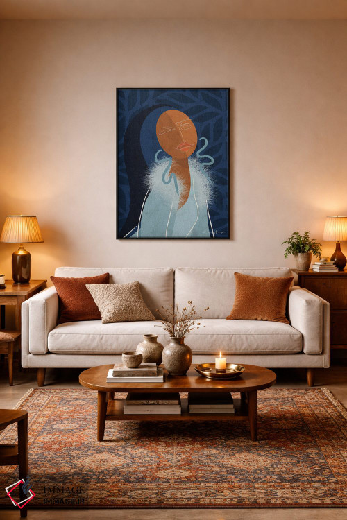 تابلو دکوراتیو ژانویه اثر رینا نوریگا - D4B