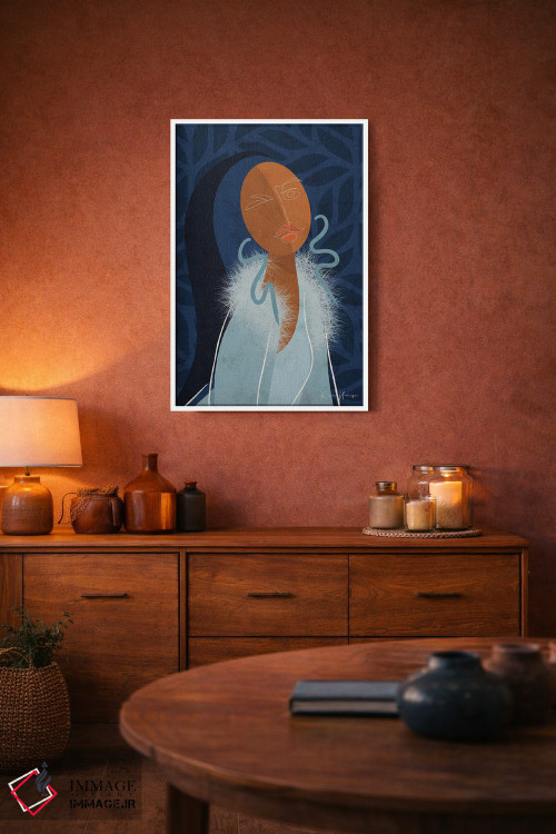 تابلو دکوراتیو ژانویه اثر رینا نوریگا - D3W