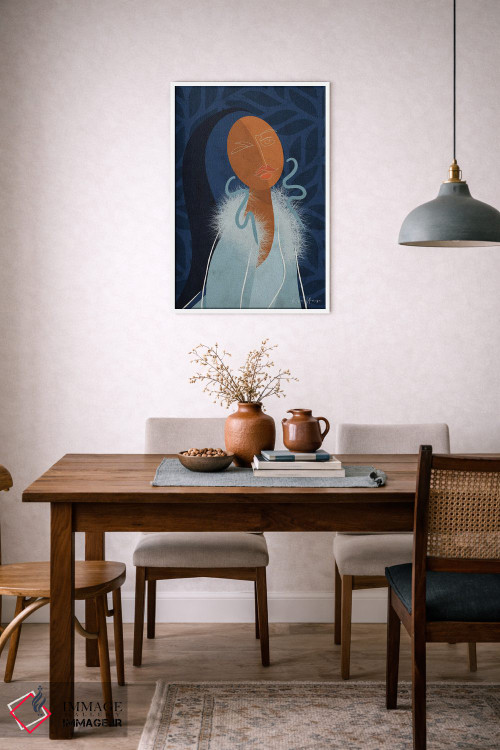 تابلو دکوراتیو ژانویه اثر رینا نوریگا - D6W