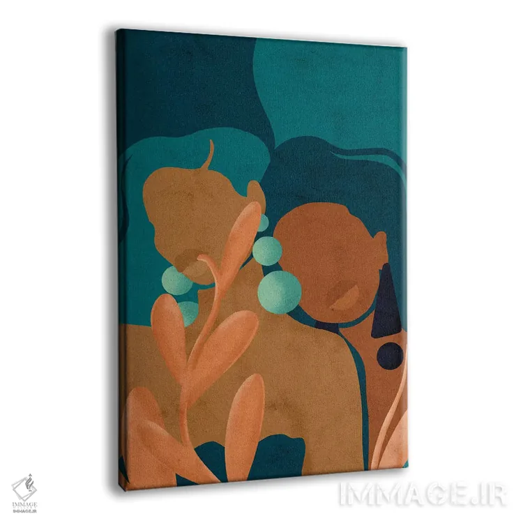 تابلو مینیمال آرامش اثر رینا نوریگا - نمای پرسپکتیو محصول