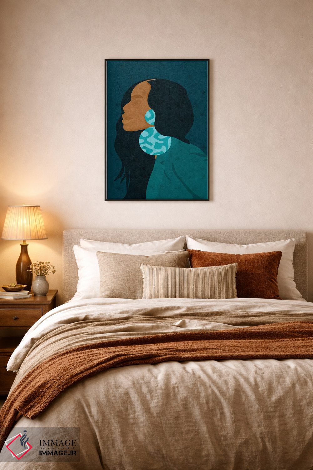 تابلو مینیمال شریل اثر رینا نوریگا - D6B