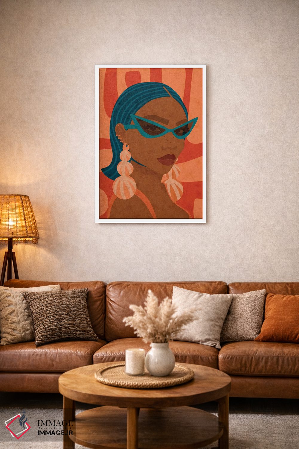 تابلو دکوراتیو سایه دار اثر رینا نوریگا - D2W