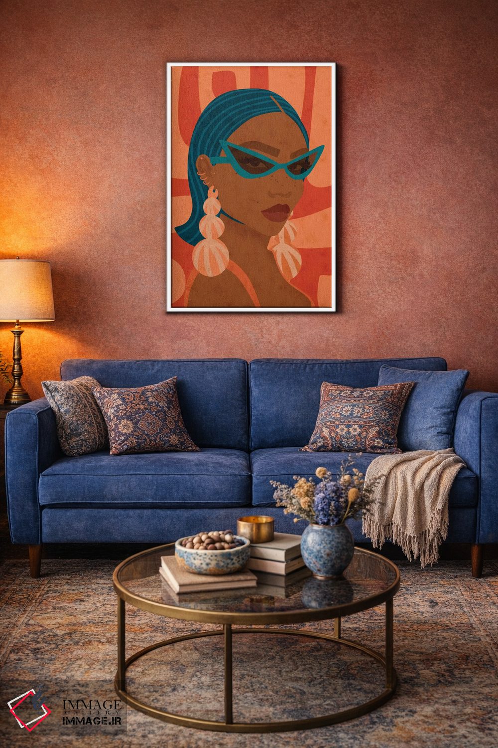 تابلو دکوراتیو سایه دار اثر رینا نوریگا - D4W