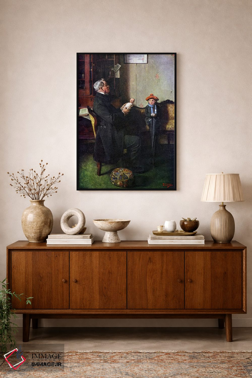 تابلو کلاسیک مورد ناامید اثر نورمن راکول - D2B