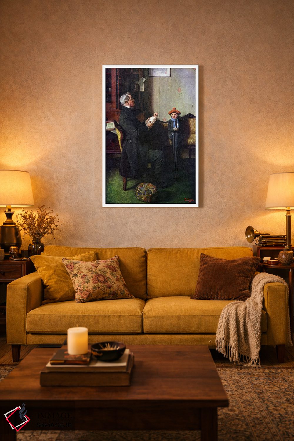 تابلو کلاسیک مورد ناامید اثر نورمن راکول - D3W