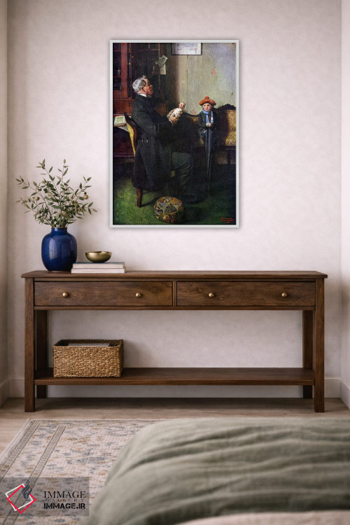 تابلو کلاسیک مورد ناامید اثر نورمن راکول - D4W