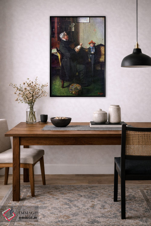 تابلو کلاسیک مورد ناامید اثر نورمن راکول - D5B