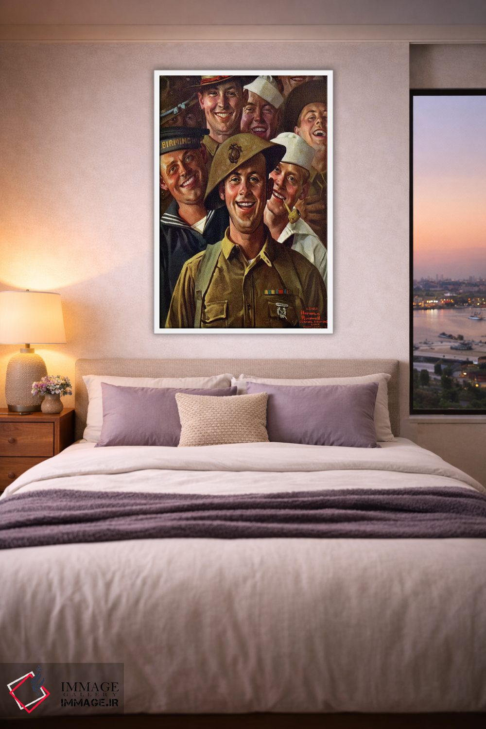 تابلو کلاسیک آیا دل شکسته ایم؟ اثر نورمن راکول - D3W