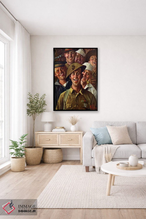 تابلو کلاسیک آیا دل شکسته ایم؟ اثر نورمن راکول - D5B