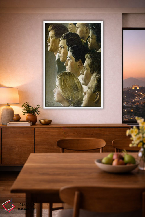 تابلو کلاسیک سپاه صلح اثر نورمن راکول - D1W