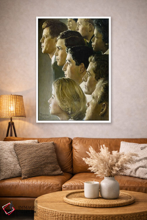 تابلو کلاسیک سپاه صلح اثر نورمن راکول - D3W