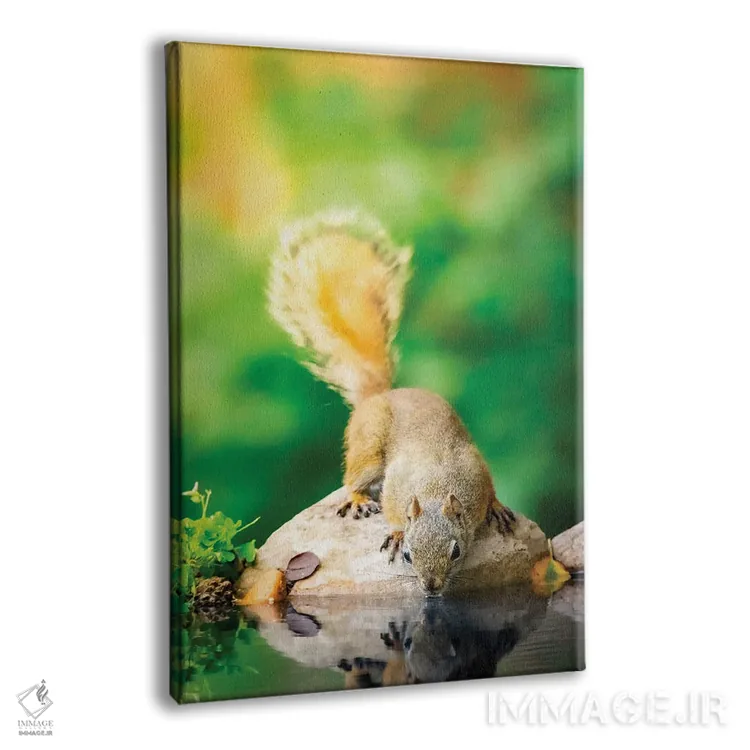 تابلو دکوراتیو جرعه ای از زندگی اثر نیک ریو - نمای پرسپکتیو محصول