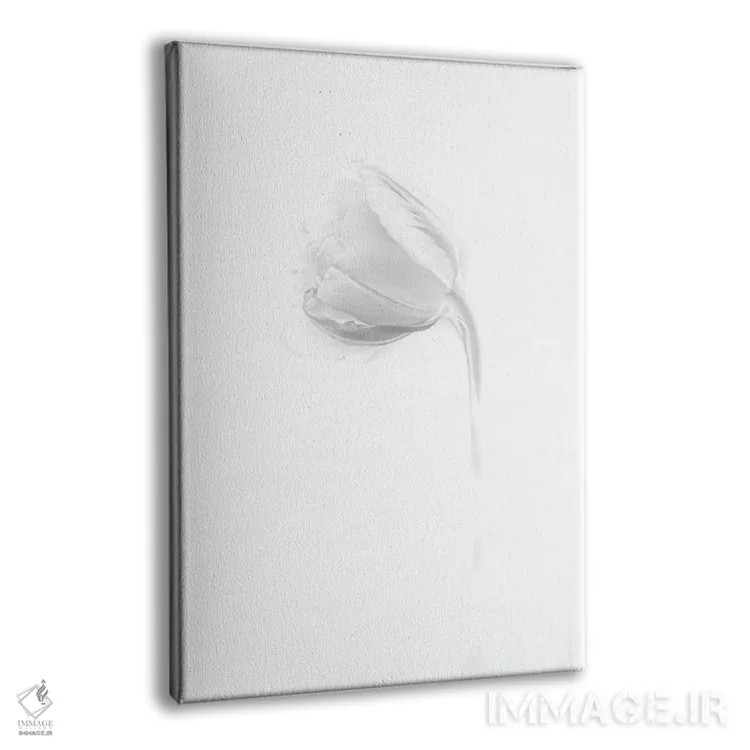 تابلو دکوراتیو گل درخشان اثر نیک ریو - نمای پرسپکتیو محصول