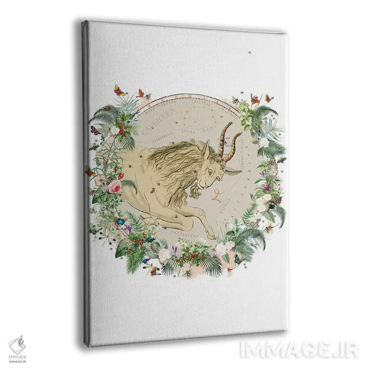 تابلو دکوراتیو فال برج جدی اثر ناتالی رایان - نمای پرسپکتیو محصول