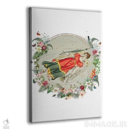 تابلو دکوراتیو فال برج سنبله اثر ناتالی رایان - نمای پرسپکتیو محصول