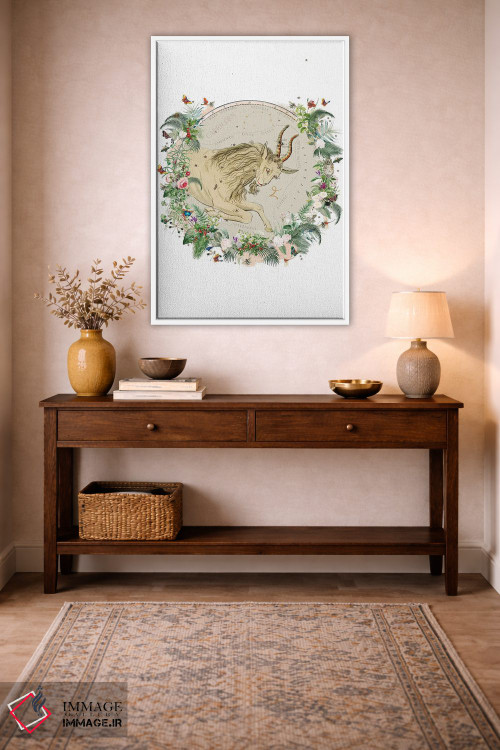 تابلو دکوراتیو فال برج جدی اثر ناتالی رایان - D1W