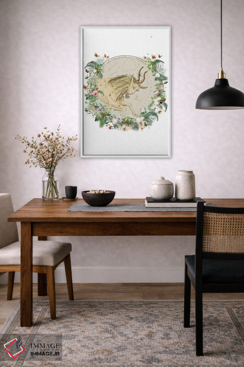 تابلو دکوراتیو فال برج جدی اثر ناتالی رایان - D2W