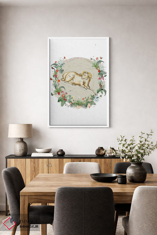 تابلو دکوراتیو فال برج حمل اثر ناتالی رایان - D4W