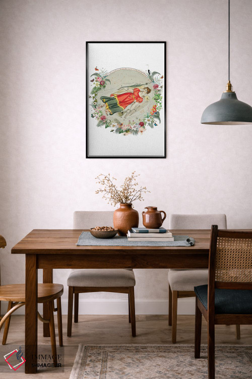 تابلو دکوراتیو فال برج سنبله اثر ناتالی رایان - D6B