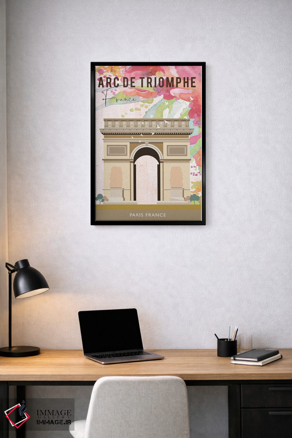 تابلو مدرن پوستر سفر طاق پیروزی اثر ناتالی رایان - D2B