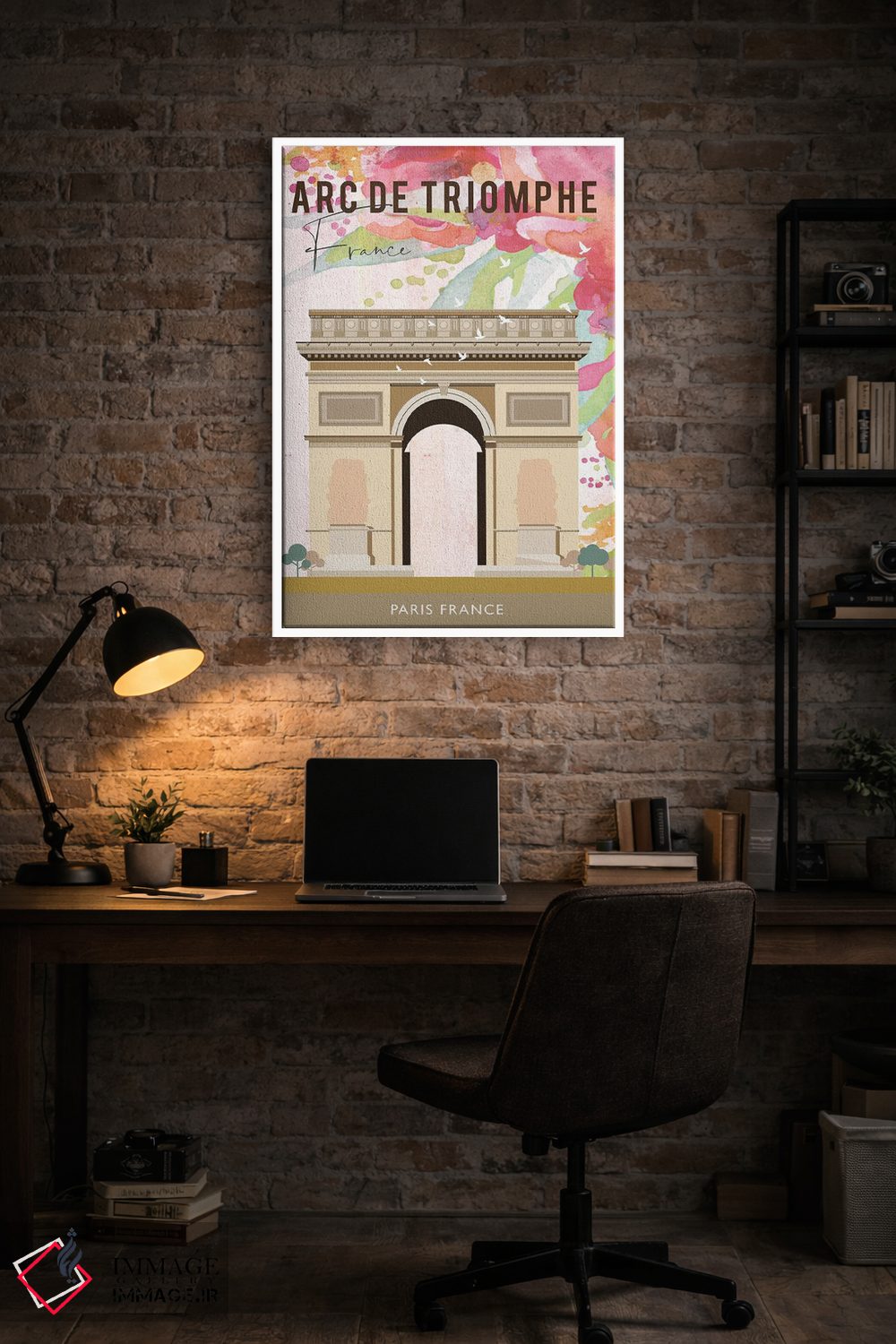 تابلو مدرن پوستر سفر طاق پیروزی اثر ناتالی رایان - D3W