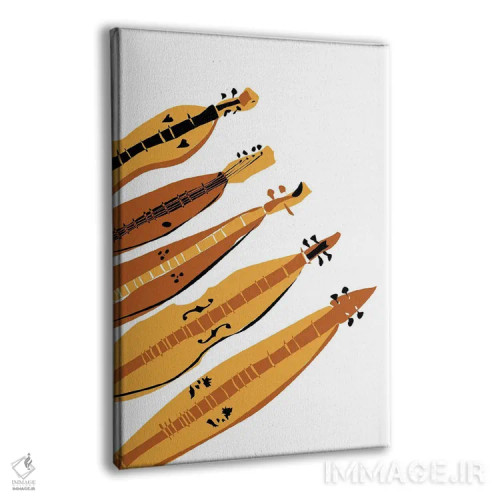 تابلو مینیمال دالسیمر اثر نیسه کرونا - نمای پرسپکتیو محصول