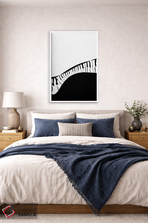 تابلو مینیمال ست پیانو شماره ۲ اثر نیسه کرونا - D6W