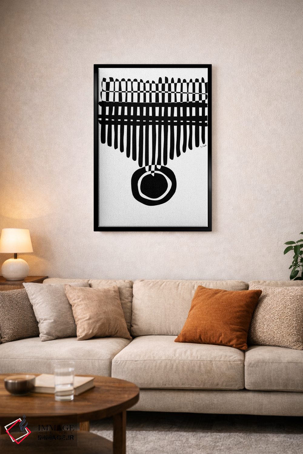 تابلو مینیمال کالیمبا اثر نیسه کرونا - D4B