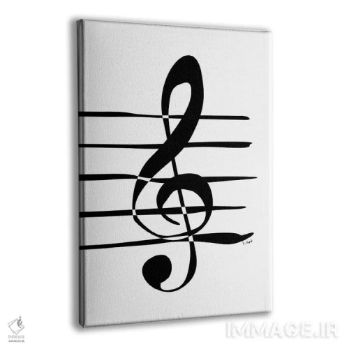 تابلو مینیمال کلید تربل اثر نیسه کرونا - نمای پرسپکتیو محصول