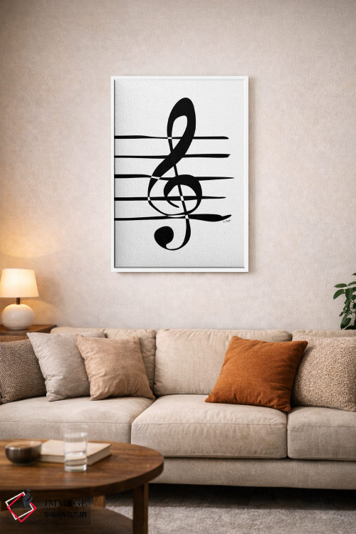 تابلو مینیمال کلید تربل اثر نیسه کرونا - D3W