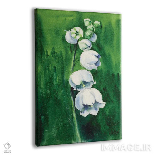 تابلو دکوراتیو زنبق دره ۴ اثر ناتالی مک - نمای پرسپکتیو محصول