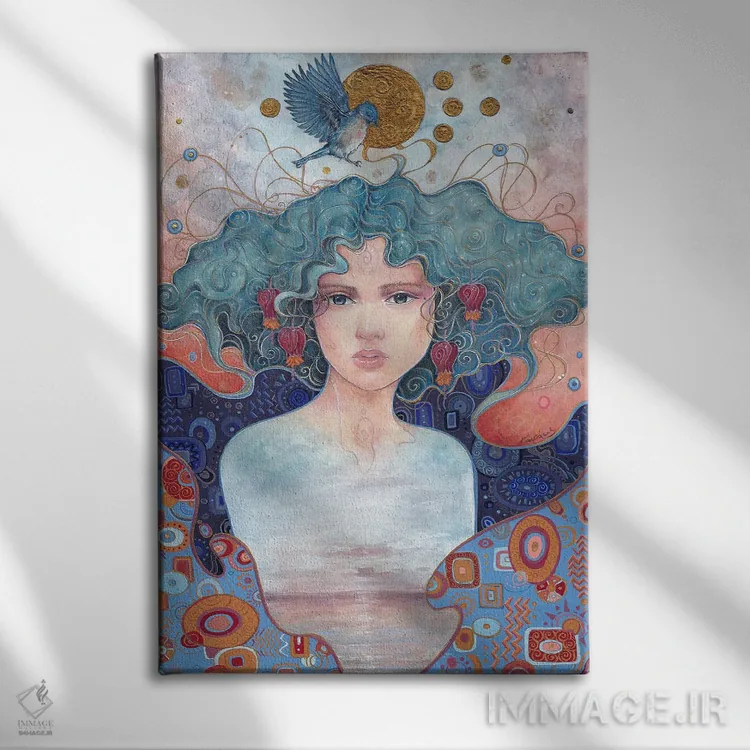 تابلو دکوراتیو گذرگاه اثر نیکولاس تاور - نمای روبهرو روی دیوار