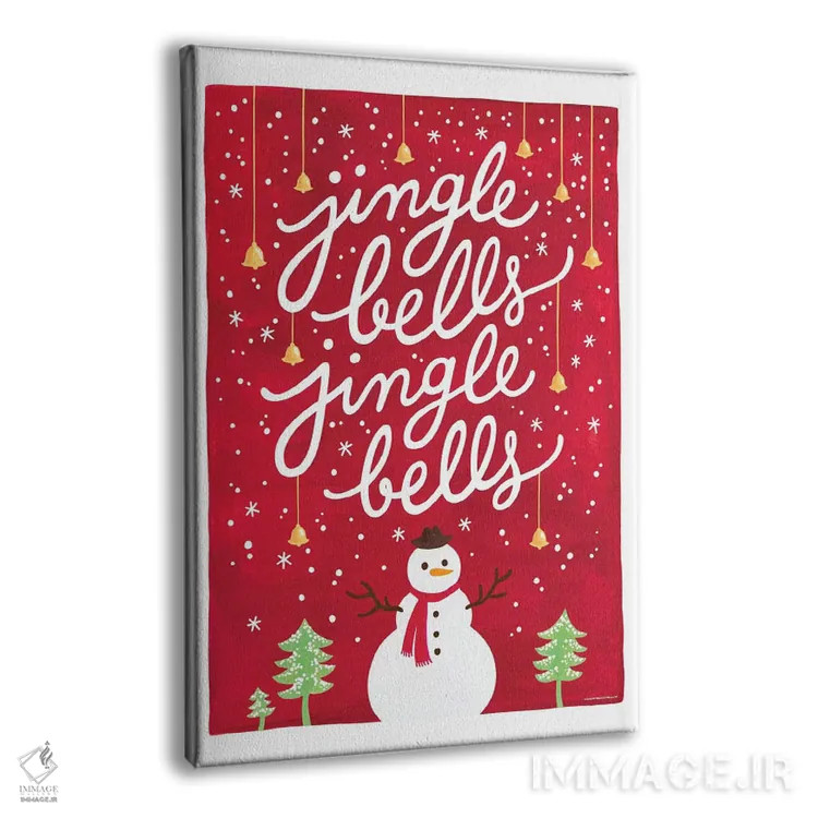 تابلو دکوراتیو زنگوله ها I اثر نور طحمه - نمای پرسپکتیو محصول