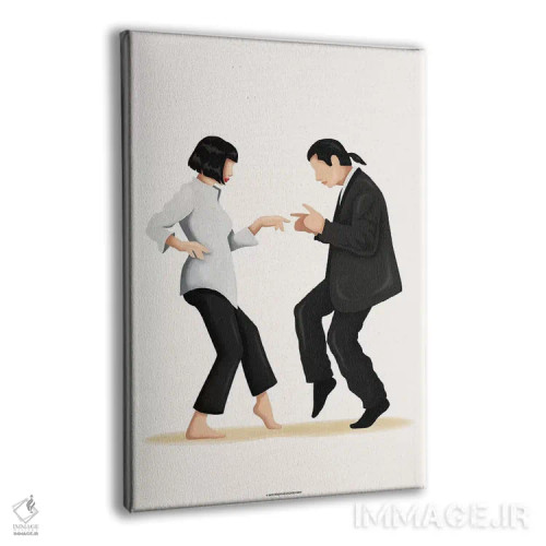 تابلو دکوراتیو داستان عامه پسند اثر نور طحمه - نمای پرسپکتیو محصول