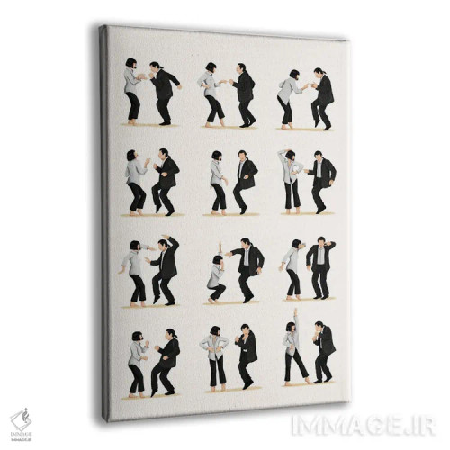 تابلو دکوراتیو داستان عامه پسند نسخه گسترش یافته اثر نور طحمه - نمای پرسپکتیو محصول